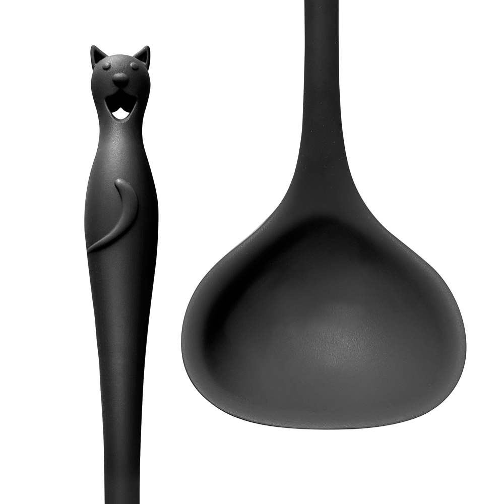Alchemy - Cat's Kitchen Ladle Löffel - Schwarz/Weiß